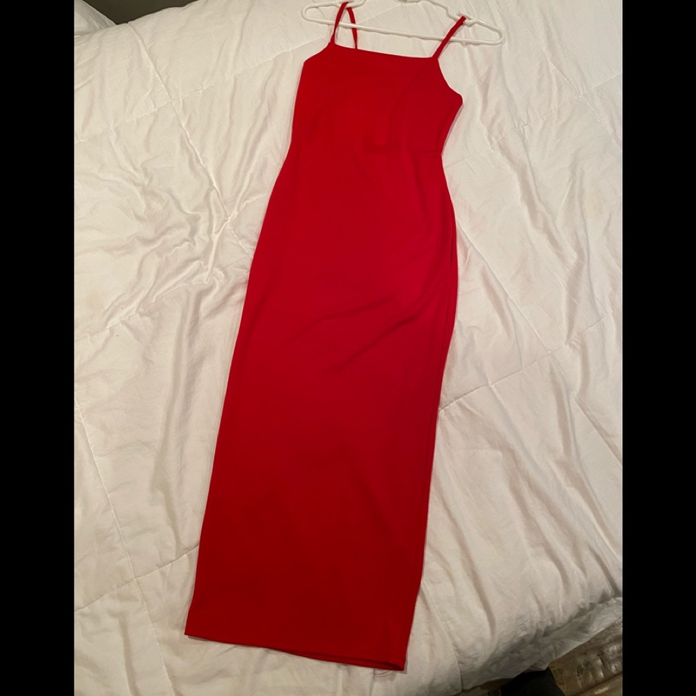 Pretty little thing red dress